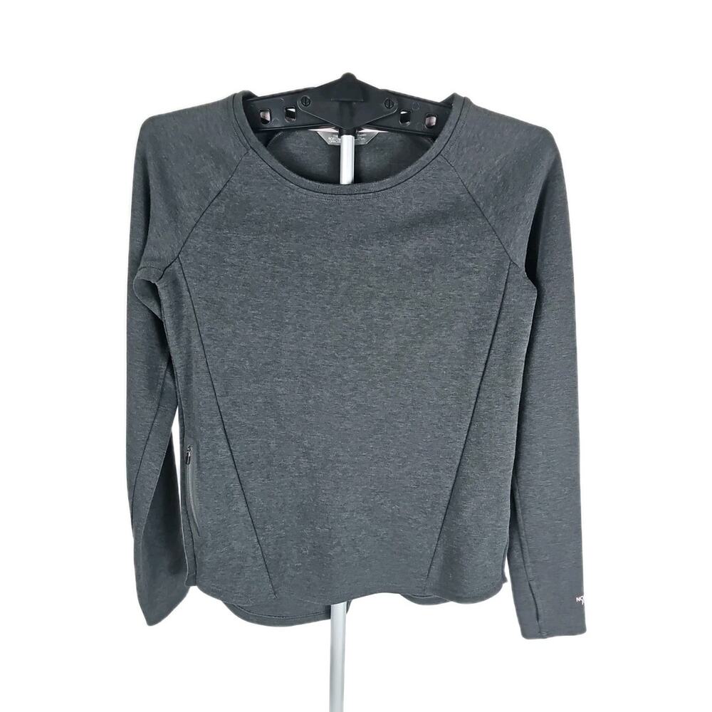 The North Face Women’s Gray Long Sleeved Jeweled Neck Tunic, Size Med
